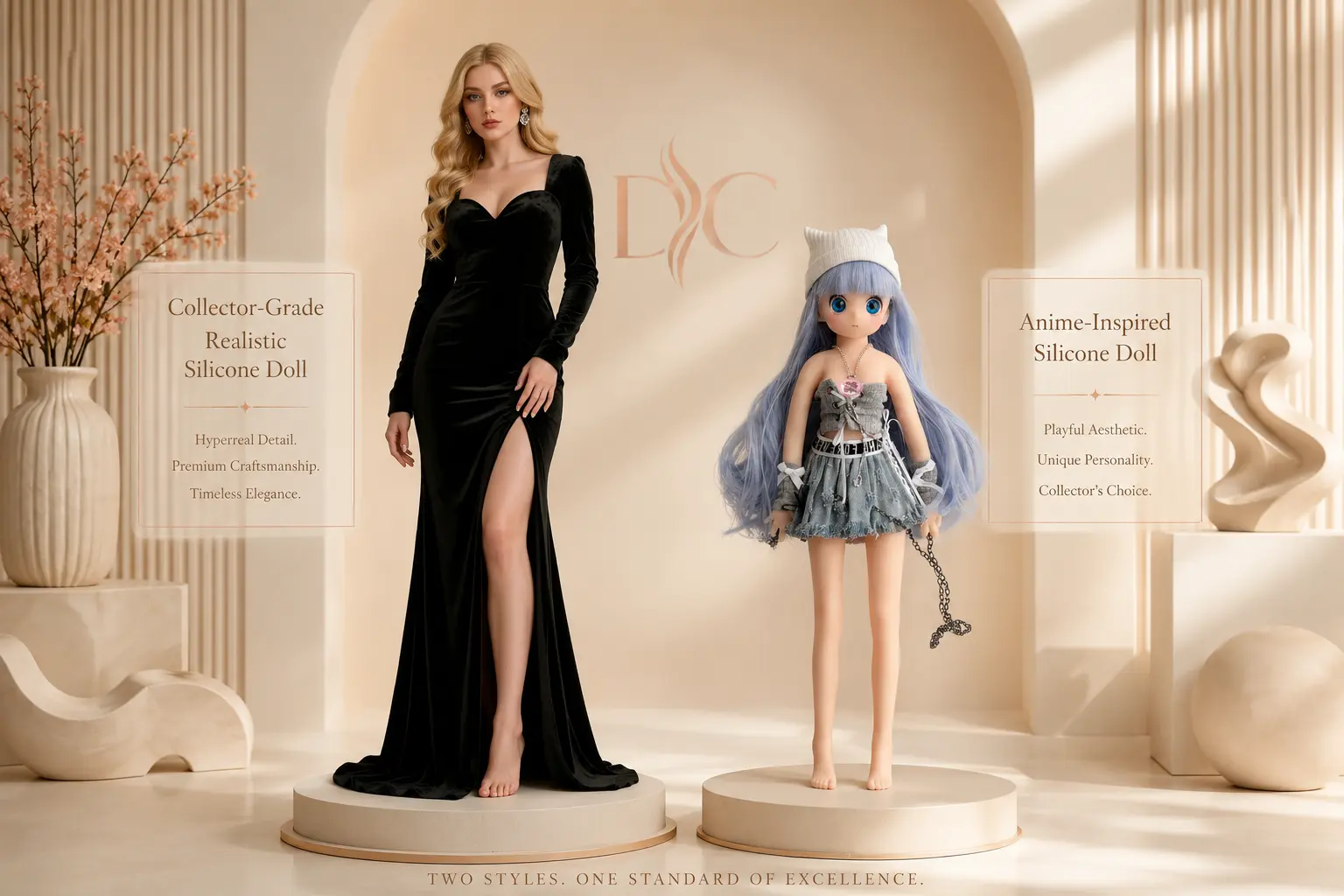Anime inspired and collector grade silicone doll showcase for best silicone sex dolls buyers