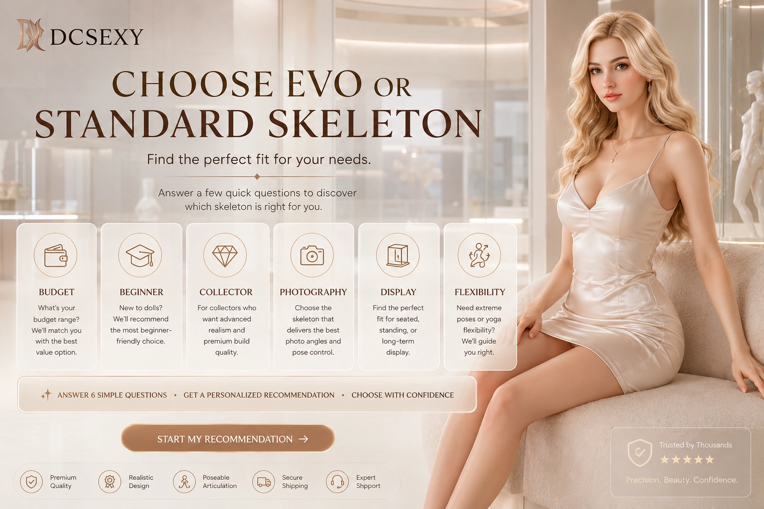 Choose EVO or standard skeleton buying guide