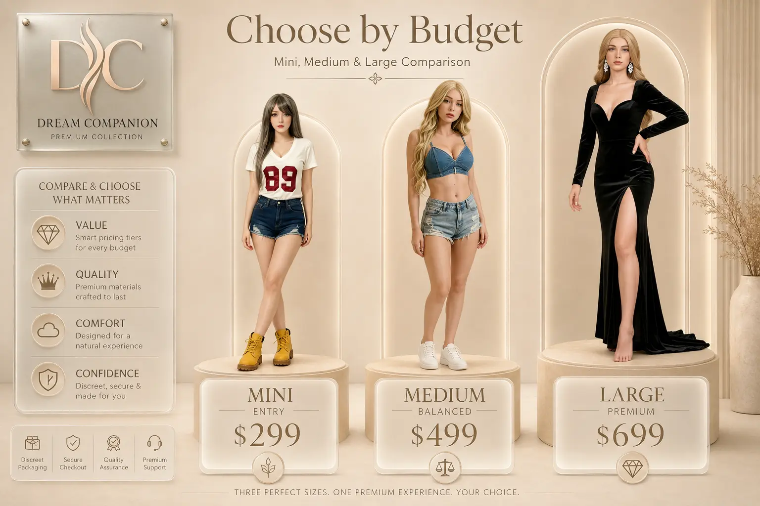 choose by budget in mini vs full size sex doll guide