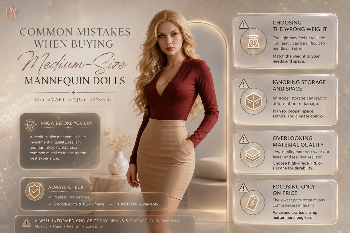 best medium size sex dolls common buying mistakes and warning checklist