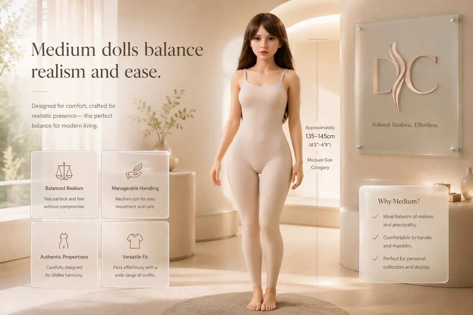 medium doll balance in mini vs full size sex doll buying guide