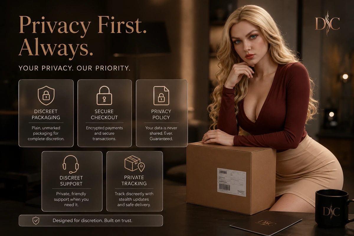 Adult doll privacy checklist for discreet packaging secure checkout and private support