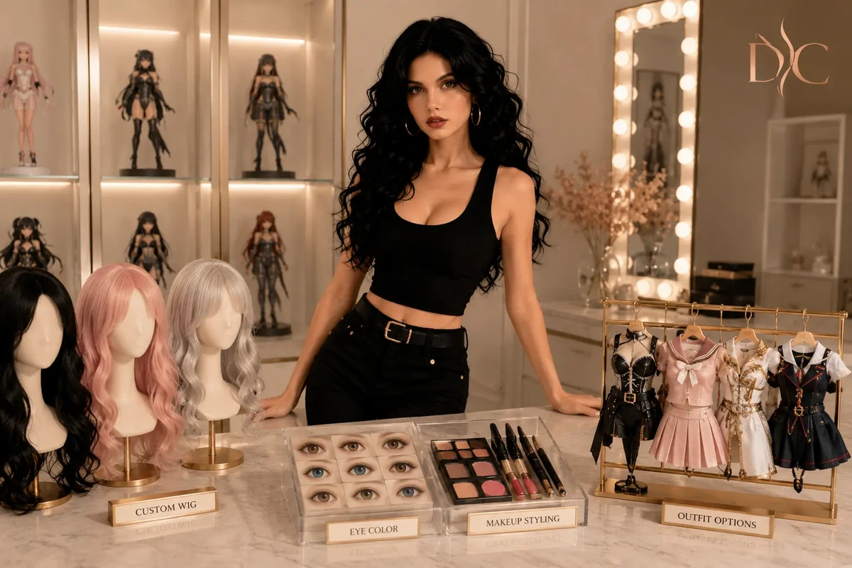 anime doll customization options