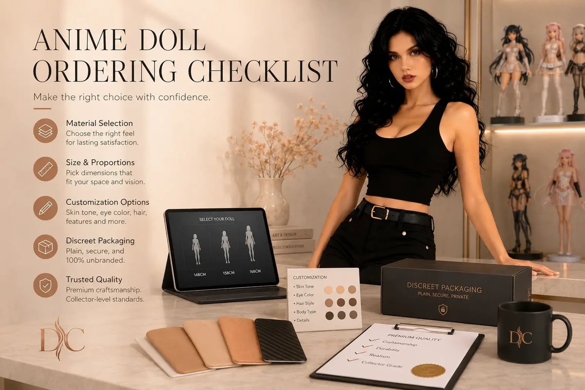 anime doll ordering checklist