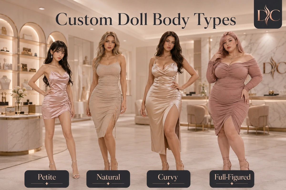 Custom doll body type trends including petite natural curvy and full figured