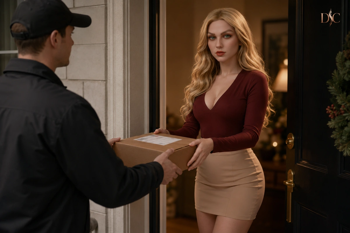 Adult doll privacy delivery experience with plain package and neutral handoff