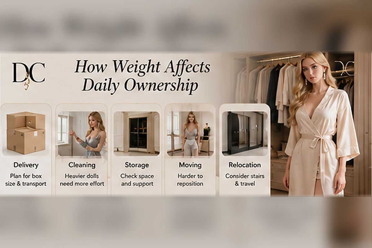 Sex doll weight guide for cleaning storage delivery and daily ownership